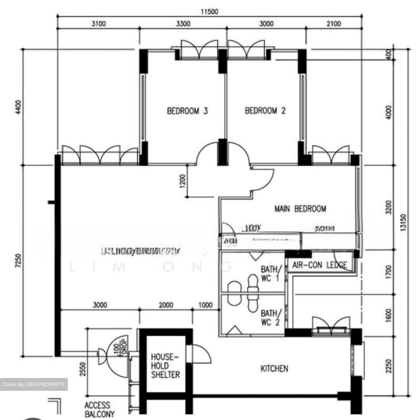 Blk 184C Rivervale Crescent (Sengkang), HDB 4 Rooms #536896251
